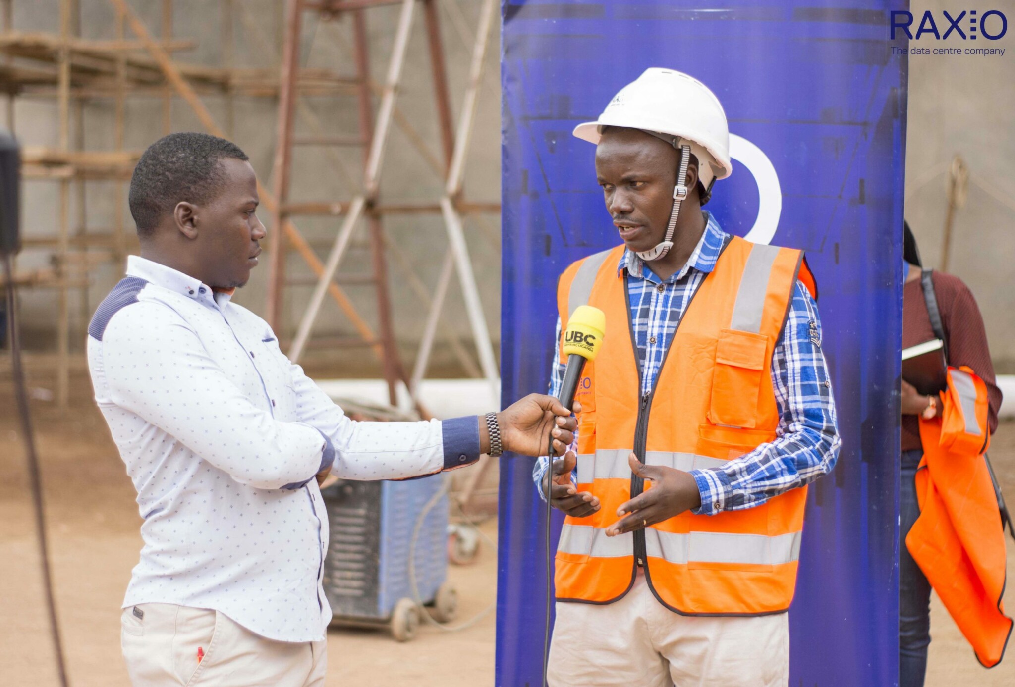 Raxio data center in africa Ugandan media fraternity assesses construction progress