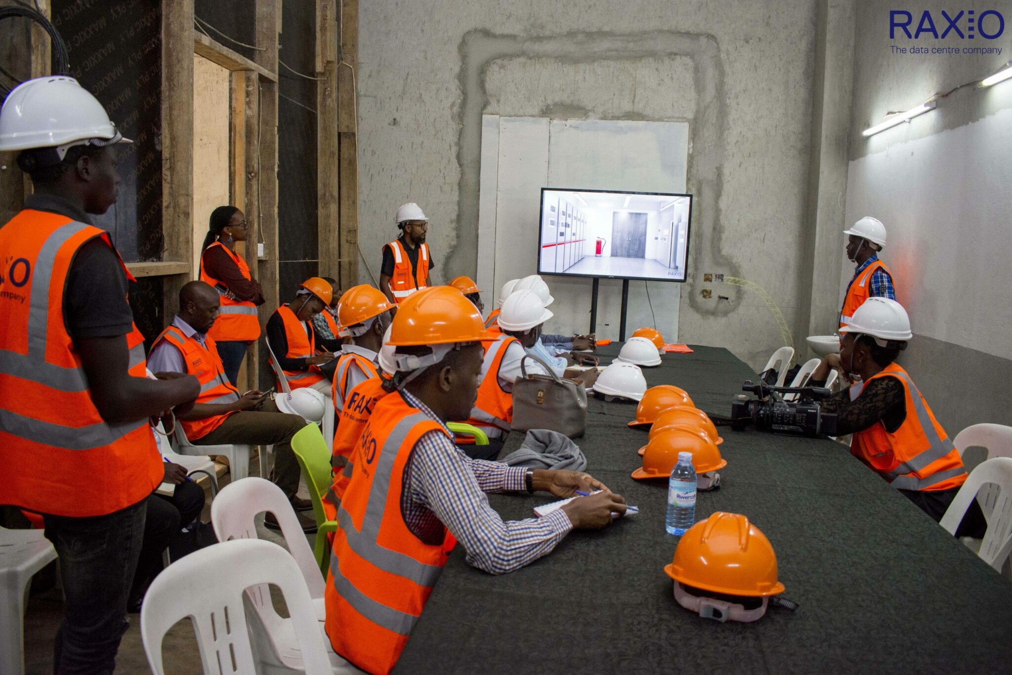 Raxio data center in Ugandan media fraternity assesses construction progress