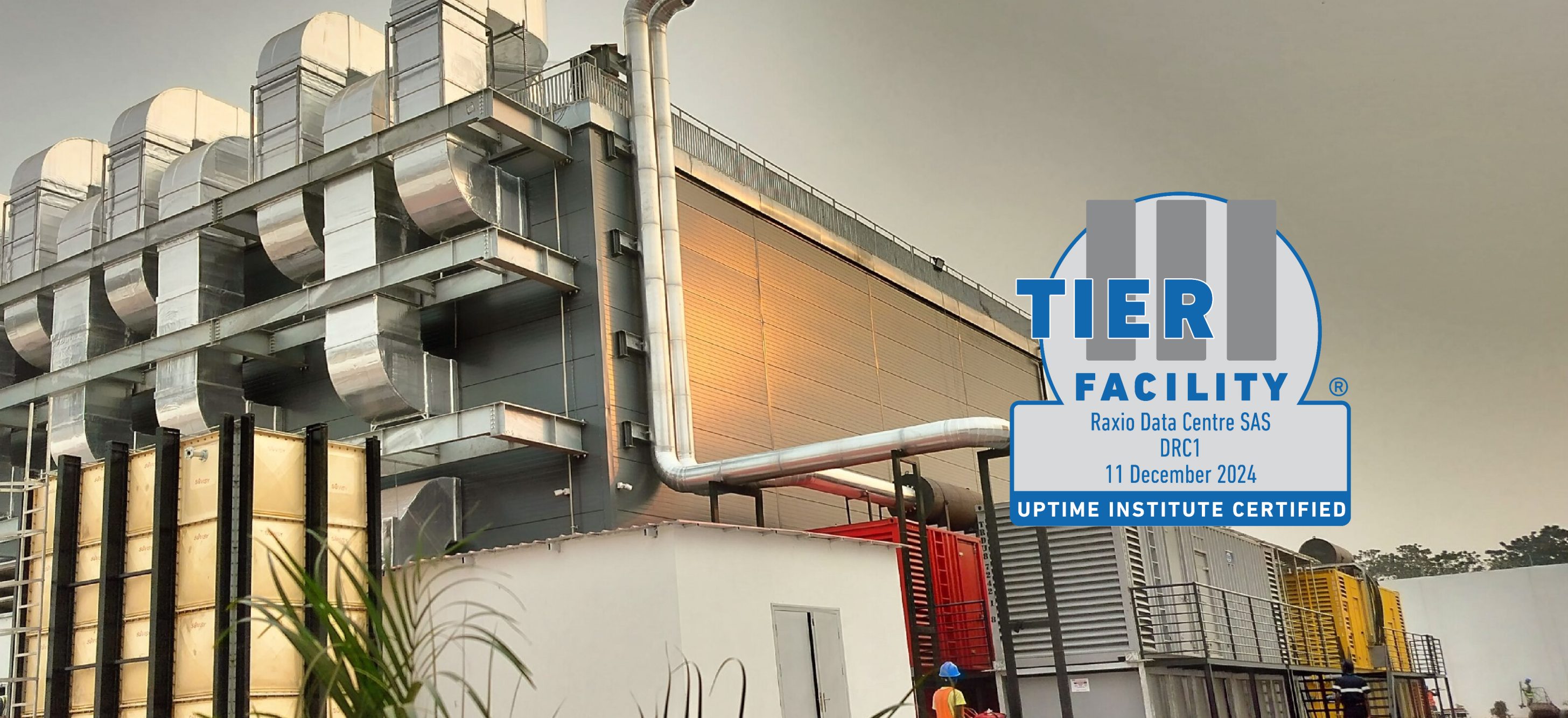 Raxio Group Achieves Uptime Institute Tier III Certification for Data Centre in DRC