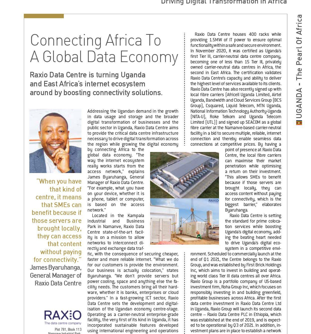 [Media] Connecting Africa To A Global Data Economy